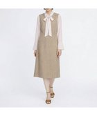 【スキャパ/SCAPA】のリノコットンヘリンボンワンピース 大人の最旬トレンドファッション＆コーディネート founy(ファウニー) ファッション Fashion レディースファッション Fashion for Women ワンピース Dresses インナー Innerwear スマート Smart, Elegant ロング Long, Long-Length thumbnail ダークブラウン|ID: prp329100004977192 ipo3291000000037304409