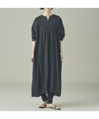 【カレンソロジー/Curensology】のカディコットンオーバーワンピース 大人の最旬トレンドファッション＆コーディネート founy(ファウニー) ファッション Fashion レディースファッション Fashion for Women ワンピース Dresses インド Indian Textile インナー Innerwear エレガント 上品 Elegant ドレープ Drape, Draping Fabric フロント Front, Front Design ブラウジング Blouson Silhouette, Cinched Waist マキシ Maxi, Full Length おすすめ Recommended / Our Picks thumbnail ブラック|ID: prp329100004977194 ipo3291000000037304415