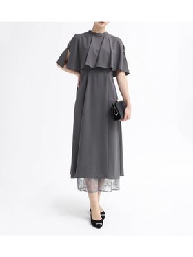 【ヴァン/Vin】のフリルショルダーカットオールインワン 大人の最旬トレンドファッション＆コーディネート founy(ファウニー) ファッション Fashion レディースファッション Fashion for Women ワンピース Dresses オールインワン・ワンピース Dresses and Jumpsuits オケージョン Occasion Wear スリット Slit, Slit Detail フリル Frill, Ruffle フロント Front, Front Design レース Lace, Lace Fabric エレガント 上品 Elegant |ID:prp329100004977211