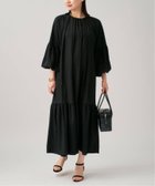 【ヴェルメイユ パー イエナ/VERMEIL par iena】のバルーンスリーブロングドレス 大人の最旬トレンドファッション＆コーディネート founy(ファウニー) ファッション Fashion レディースファッション Fashion for Women ワンピース Dresses フォーマル・パーティードレス・結婚式用ドレス Elegant & Casual Dresses 2026年 2026 2026春夏・S/S Spring/Summer 2026 SS26 とろみ Fluid, Flowy Fabric シンプル Simple, Minimal スニーカー Sneakers, Trainers ダウン Down, Puffer ドレス Dress, One-Piece エレガント 上品 Elegant thumbnail ブラック|ID: prp329100004977224 ipo3291000000037304515