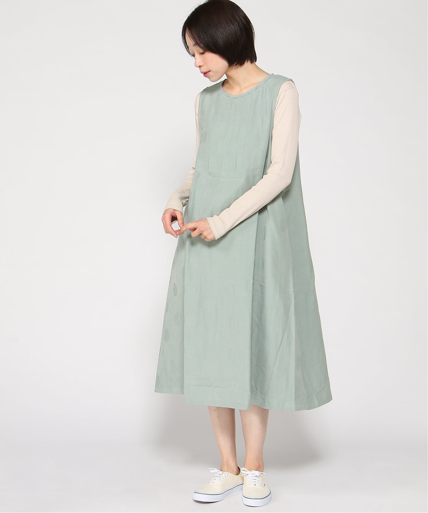 【クラウドナイン/cloudnine】のcloudnine/ワンピース インテリア・キッズ・メンズ・レディースファッション・服の通販 founy(ファウニー) 　ファッション　Fashion　レディースファッション　Fashion for Women　ワンピース　Dresses　インナー　Innerwear　春　Spring　秋　Autumn　グリーン|ID: prp329100004977228 ipo3291000000037304529