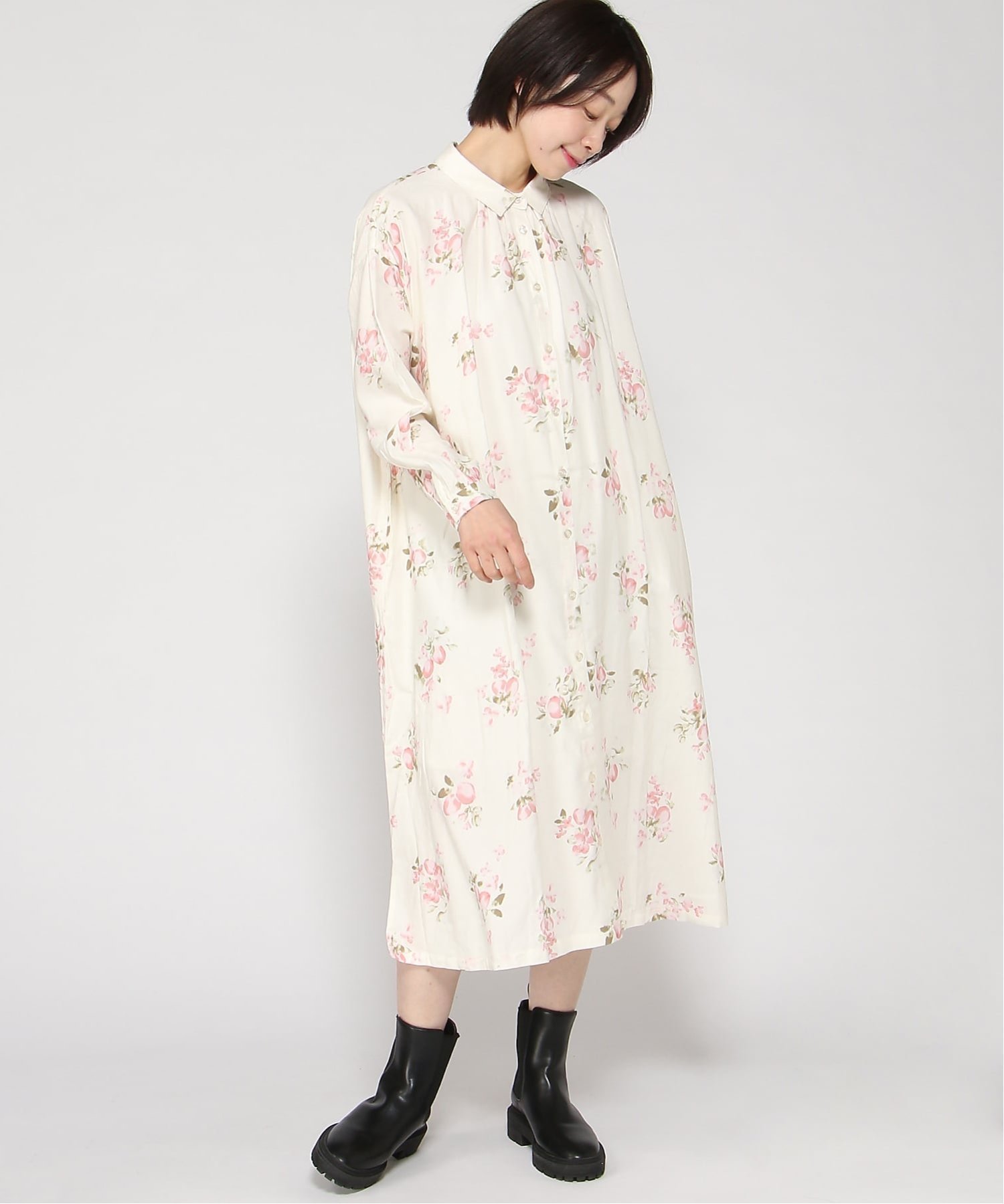 【クラウドナイン/cloudnine】のcloudnine/ワンピース インテリア・キッズ・メンズ・レディースファッション・服の通販 founy(ファウニー) 　ファッション　Fashion　レディースファッション　Fashion for Women　ワンピース　Dresses　エレガント 上品　Elegant　フラワー　Flower, Floral　モチーフ　Motif, Design Theme　ロング　Long, Long-Length　ピンク|ID: prp329100004977229 ipo3291000000037304534