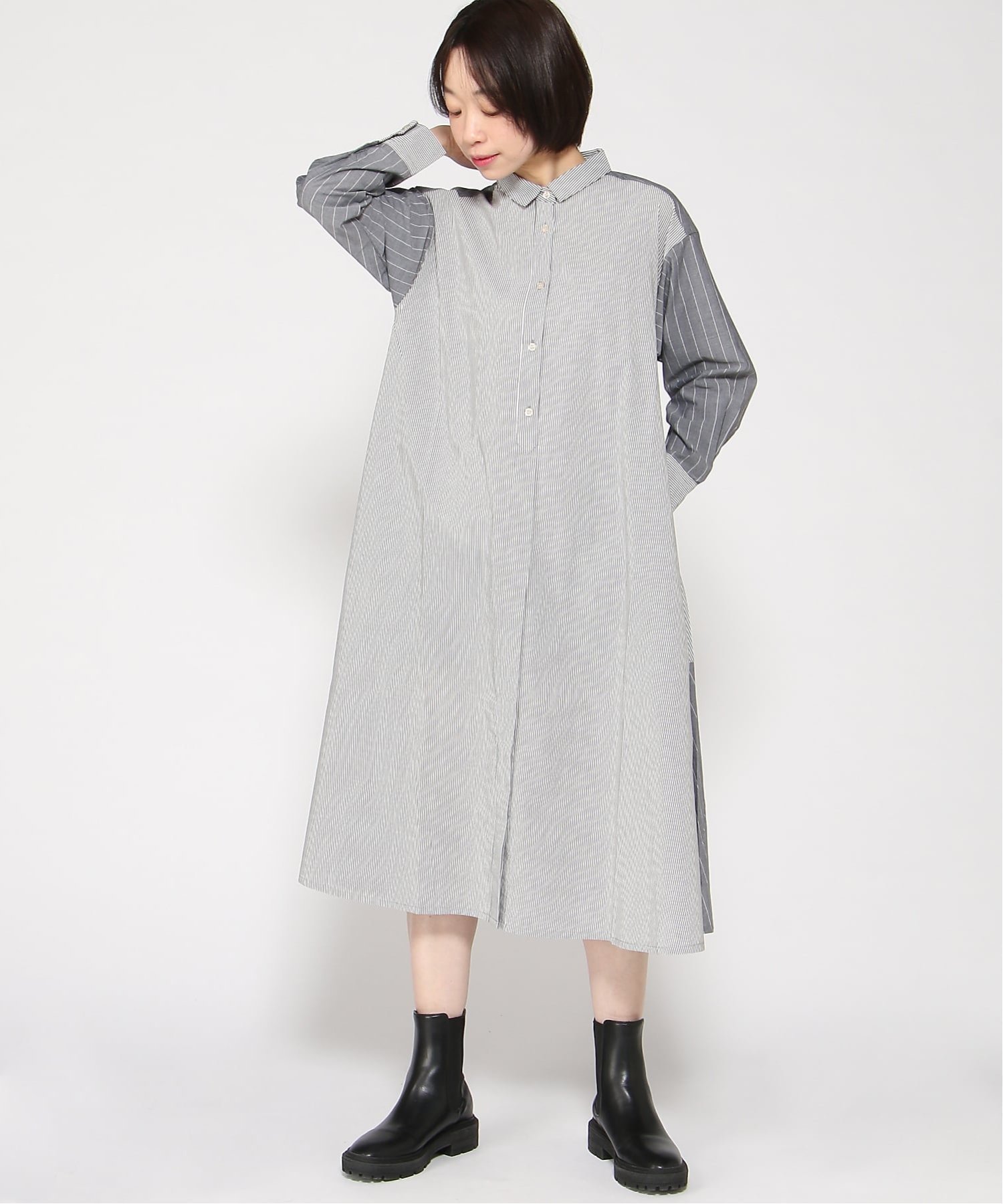 【クラウドナイン/cloudnine】のcloudnine/ワンピース インテリア・キッズ・メンズ・レディースファッション・服の通販 founy(ファウニー) 　ファッション　Fashion　レディースファッション　Fashion for Women　ワンピース　Dresses　ロング　Long, Long-Length　ブラック|ID: prp329100004977230 ipo3291000000037304536