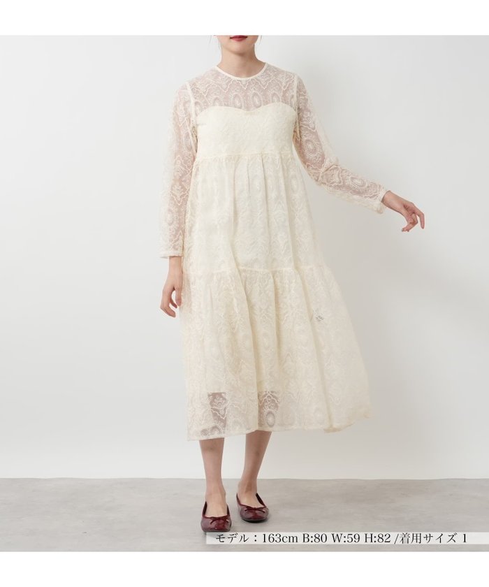 【ネミカ/NEMIKA】のレースティアードワンピース【torrazzo donna】 インテリア・キッズ・メンズ・レディースファッション・服の通販 founy(ファウニー) https://founy.com/ ファッション Fashion レディースファッション Fashion for Women ワンピース Dresses おすすめ Recommended / Our Picks インナー Innerwear エレガント 上品 Elegant クラシカル Classical, Vintage-Inspired シューズ Shoes, Footwear バレエ Ballet, Ballet Style フェミニン Feminine, Girly ポケット Pocket, Pocket Detail リボン Ribbon, Bow レース Lace, Lace Fabric 春 Spring |ID: prp329100004977243 ipo3291000000037304569
