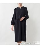 【ネミカ/NEMIKA】のキーネックワンピース【NEMIKA】 大人の最旬トレンドファッション＆コーディネート founy(ファウニー) ファッション Fashion レディースファッション Fashion for Women ワンピース Dresses ウォッシャブル Machine Washable シンプル Simple, Minimal スリーブ Sleeve, Long Sleeve / Short Sleeve ポケット Pocket, Pocket Detail 春 Spring thumbnail ネイビー|ID: prp329100004977260 ipo3291000000037304628