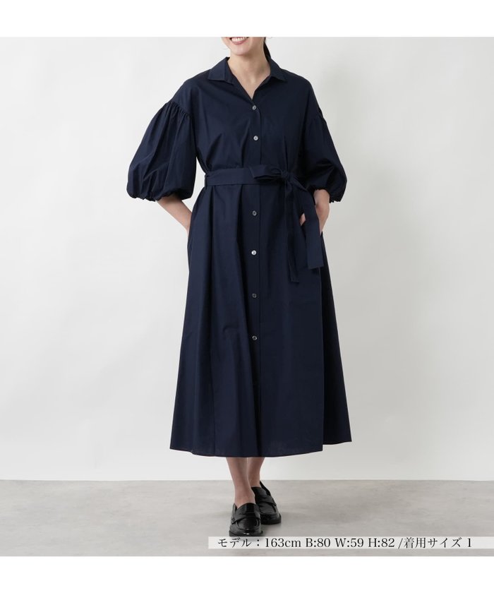 【ネミカ/NEMIKA】のバルーンスリーブシャツワンピース【NEMIKA】 インテリア・キッズ・メンズ・レディースファッション・服の通販 founy(ファウニー) https://founy.com/ ファッション Fashion レディースファッション Fashion for Women ワンピース Dresses シャツワンピース / 1枚で着映えコーデ Shirt Dresses おすすめ Recommended / Our Picks ウォッシャブル Machine Washable エレガント 上品 Elegant スリーブ Sleeve, Long Sleeve / Short Sleeve バルーン Balloon, Balloon Silhouette ポケット Pocket, Pocket Detail リラックス Relax, Relaxed Fit 夏 Summer |ID: prp329100004977261 ipo3291000000037304630