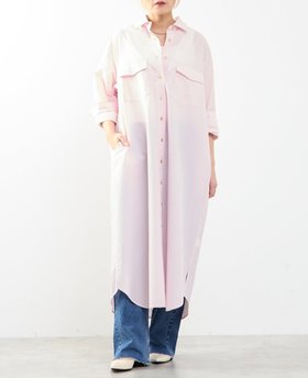 【ソフィット/Soffitto】の【A_/エース】こなれ感ロングシャツワンピース 大人の最旬トレンドファッション＆コーディネート founy(ファウニー) ファッション Fashion レディースファッション Fashion for Women ワンピース Dresses シャツワンピース / 1枚で着映えコーデ Shirt Dresses ポケット Pocket, Pocket Detail ワッシャー Washer, Crinkled Finish |ID:prp329100004977265