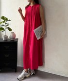 【シェトワ/Chez toi】のノースリシャツワンピース 大人の最旬トレンドファッション＆コーディネート founy(ファウニー) ファッション Fashion レディースファッション Fashion for Women ワンピース Dresses シャツワンピース / 1枚で着映えコーデ Shirt Dresses デニム Denim, Jeans Material ワイド Wide, Wide Fit 再入荷 Restock / Back in Stock 夏 Summer thumbnail レッド|ID: prp329100004977281 ipo3291000000037304700