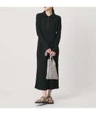 【ビューティ&ユース ユナイテッドアローズ/BEAUTY&YOUTH / UNITED ARROWS】の【WEB限定】ポロカラー リブワンピース 大人の最旬トレンドファッション＆コーディネート founy(ファウニー) ファッション Fashion レディースファッション Fashion for Women ワンピース Dresses カットソー Cut and Sewn Top キャップ Cap, Baseball Cap シューズ Shoes, Footwear シンプル Simple, Minimal ジャケット Jacket, Outerwear スニーカー Sneakers, Trainers フェミニン Feminine, Girly フラット Flat, Flat Shoes フロント Front, Front Design 羽織 Haori, Light Jacket ロング Long, Long-Length おすすめ Recommended / Our Picks エレガント 上品 Elegant thumbnail BLACK|ID: prp329100004977283 ipo3291000000037304707