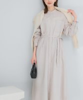 【アーバンリサーチ ロッソ/URBAN RESEARCH ROSSO】のウォッシャブルリネンライクシャツワンピース 大人の最旬トレンドファッション＆コーディネート founy(ファウニー) ファッション Fashion レディースファッション Fashion for Women ワンピース Dresses シャツワンピース / 1枚で着映えコーデ Shirt Dresses 洗える Machine Washable フロント Front, Front Design ポケット Pocket, Pocket Detail 羽織 Haori, Light Jacket S/S・春夏 SS, Spring/Summer, Warm Season おすすめ Recommended / Our Picks 夏 Summer ビジネス 仕事 通勤 Business / Work / Commuting 2026年 2026 2026春夏・S/S Spring/Summer 2026 SS26 |ID:prp329100004977317