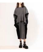 【オズモーシス/OSMOSIS】のサイドドレープ切替ワンピース 大人の最旬トレンドファッション＆コーディネート founy(ファウニー) ファッション Fashion レディースファッション Fashion for Women ワンピース Dresses ドレープ Drape, Draping Fabric 再入荷 Restock / Back in Stock 切替 Switching, Contrast Panel 夏 Summer S/S・春夏 SS, Spring/Summer, Warm Season thumbnail CHARCOAL|ID: prp329100004977321 ipo3291000000037304853