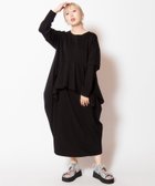 【オズモーシス/OSMOSIS】のサイドドレープ切替ワンピース 大人の最旬トレンドファッション＆コーディネート founy(ファウニー) ファッション Fashion レディースファッション Fashion for Women ワンピース Dresses ドレープ Drape, Draping Fabric 再入荷 Restock / Back in Stock 切替 Switching, Contrast Panel 夏 Summer S/S・春夏 SS, Spring/Summer, Warm Season thumbnail BLACK|ID: prp329100004977321 ipo3291000000037304854