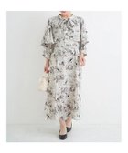 【ジェイ アンド シュプール/Re J&SUPURE】の【WEB限定】花柄ボウタイワンピース 大人の最旬トレンドファッション＆コーディネート founy(ファウニー) ファッション Fashion レディースファッション Fashion for Women ワンピース Dresses サテン Satin, Glossy Fabric ジャケット Jacket, Outerwear デニム Denim, Jeans Material トレンチ Trench, Trench Coat フェミニン Feminine, Girly ポケット Pocket, Pocket Detail thumbnail A柄|ID: prp329100004977322 ipo3291000000037304856