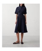 【バナナリパブリック ファクトリーストア/BANANA REPUBLIC FACTORY STORE】のプリーツ ミディ シャツワンピース 大人の最旬トレンドファッション＆コーディネート founy(ファウニー) ファッション Fashion レディースファッション Fashion for Women ワンピース Dresses シャツワンピース / 1枚で着映えコーデ Shirt Dresses フェミニン Feminine, Girly フレア Flare, Flared プリーツ Pleats, Pleated リボン Ribbon, Bow thumbnail PREPPY_NAVY|ID: prp329100004977325 ipo3291000000037304867