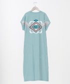 【アミナコレクション/Amina Collection】の【カヒコ】【UVカット加工】カイケアTシャツワンピース 大人の最旬トレンドファッション＆コーディネート founy(ファウニー) ファッション Fashion レディースファッション Fashion for Women ワンピース Dresses シャツワンピース / 1枚で着映えコーデ Shirt Dresses ノースリーブ Sleeveless, No-Sleeve プリント Print, Printed Pattern リゾート Resort, Vacation Style 夏 Summer thumbnail ミント|ID: prp329100004977334 ipo3291000000037304902