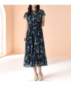 【ミッシュマッシュ/MISCH MASCH】のオリジナルプリント ボタニカルフラワーワンピース ネイビー|ID: prp329100004977337 ipo3291000000037304912