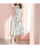 【ミッシュマッシュ/MISCH MASCH】のオリジナルプリント ボタニカルフラワーワンピース イエロー|ID: prp329100004977337 ipo3291000000037304913