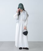 【フリーズマート/FREE'S MART】のロングシャツワンピース 大人の最旬トレンドファッション＆コーディネート founy(ファウニー) ファッション Fashion レディースファッション Fashion for Women ワンピース Dresses シャツワンピース / 1枚で着映えコーデ Shirt Dresses ストライプ Stripe, Striped Pattern ツイル Twist, Twisted Detail フレア Flare, Flared ブラウジング Blouson Silhouette, Cinched Waist ポケット Pocket, Pocket Detail 無地 Plain, Solid Color thumbnail オフ|ID: prp329100004977342 ipo3291000000037304927