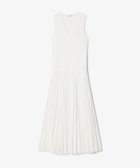 【ラコステ/LACOSTE】のスリーブレスプリーツロングドレス 大人の最旬トレンドファッション＆コーディネート founy(ファウニー) ファッション Fashion レディースファッション Fashion for Women ワンピース Dresses フォーマル・パーティードレス・結婚式用ドレス Elegant & Casual Dresses エレガント 上品 Elegant フェミニン Feminine, Girly プリーツ Pleats, Pleated ロング Long, Long-Length thumbnail オフホワイト|ID: prp329100004977344 ipo3291000000037304934