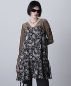 【ローズバッド/ROSE BUD】のPRINT CAMI ONE PIECE BLACK|ID: prp329100004977352 ipo3291000000037304959