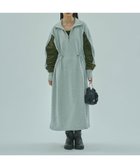 【ローズバッド/ROSE BUD】のFABRIC COMBINATION DRESS 大人の最旬トレンドファッション＆コーディネート founy(ファウニー) ファッション Fashion レディースファッション Fashion for Women ワンピース Dresses フォーマル・パーティードレス・結婚式用ドレス Elegant & Casual Dresses インナー Innerwear スウェット / スエット Sweatshirt, Sweatwear ドッキング Docking, Mixed Material バランス Balance, Style Balance ビッグ Big, Oversized ポケット Pocket, Pocket Detail 冬 Winter / This Winter エレガント 上品 Elegant thumbnail GREY|ID: prp329100004977356 ipo3291000000037304972