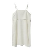 【マーコート/MARcourt】のMIDIUMISOLID for Ladies レイヤードキャミソールワンピース 大人の最旬トレンドファッション＆コーディネート founy(ファウニー) ファッション Fashion レディースファッション Fashion for Women ワンピース Dresses シンプル Simple, Minimal ポケット Pocket, Pocket Detail 夏 Summer 定番 Standard, Basic Item 春 Spring S/S・春夏 SS, Spring/Summer, Warm Season 無地 Plain, Solid Color thumbnail グレージュ|ID: prp329100004977363 ipo3291000000037304993
