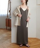 【ディスコート/Discoat】の【新色追加!/WEB限定】サテンキャミワンピース 大人の最旬トレンドファッション＆コーディネート founy(ファウニー) ファッション Fashion レディースファッション Fashion for Women ワンピース Dresses キャミソールワンピース Camisole Dresses おすすめ Recommended / Our Picks なめらか Smooth, Silky Texture インナー Innerwear カーディガン Cardigan, Knitwear サテン Satin, Glossy Fabric シンプル Simple, Minimal スリット Slit, Slit Detail タートルネック Turtleneck, High Neck フォーマル Formal, Dressy エレガント 上品 Elegant 夏 Summer 春 Spring S/S・春夏 SS, Spring/Summer, Warm Season A/W・秋冬 Autumn/Winter thumbnail チャコールグレー|ID: prp329100004977365 ipo3291000000037305001