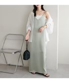 【ディスコート/Discoat】の【新色追加!/WEB限定】サテンキャミワンピース 大人の最旬トレンドファッション＆コーディネート founy(ファウニー) ファッション Fashion レディースファッション Fashion for Women ワンピース Dresses キャミソールワンピース Camisole Dresses おすすめ Recommended / Our Picks なめらか Smooth, Silky Texture インナー Innerwear カーディガン Cardigan, Knitwear サテン Satin, Glossy Fabric シンプル Simple, Minimal スリット Slit, Slit Detail タートルネック Turtleneck, High Neck フォーマル Formal, Dressy エレガント 上品 Elegant 夏 Summer 春 Spring S/S・春夏 SS, Spring/Summer, Warm Season A/W・秋冬 Autumn/Winter thumbnail ミント|ID: prp329100004977365 ipo3291000000037305004