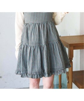 【ティップトッププラスポケット/tiptop+pocket】のtiptop/チェック/コットンフリルキャミミニワンピース 大人の最旬トレンドファッション＆コーディネート founy(ファウニー) ファッション Fashion レディースファッション Fashion for Women ワンピース Dresses 春 Spring ガーリー Girly, Feminine Style キャミソール Camisole, Spaghetti Strap Top シフォン Chiffon, Lightweight Fabric スウェット / スエット Sweatshirt, Sweatwear チェック Check, Plaid, Tartan チュニック Tunic, Long Top トレンド Trend, Trending Now フリル Frill, Ruffle フレア Flare, Flared ポケット Pocket, Pocket Detail 無地 Plain, Solid Color レース Lace, Lace Fabric ワイド Wide, Wide Fit S/S・春夏 SS, Spring/Summer, Warm Season おすすめ Recommended / Our Picks 夏 Summer |ID:prp329100004977367