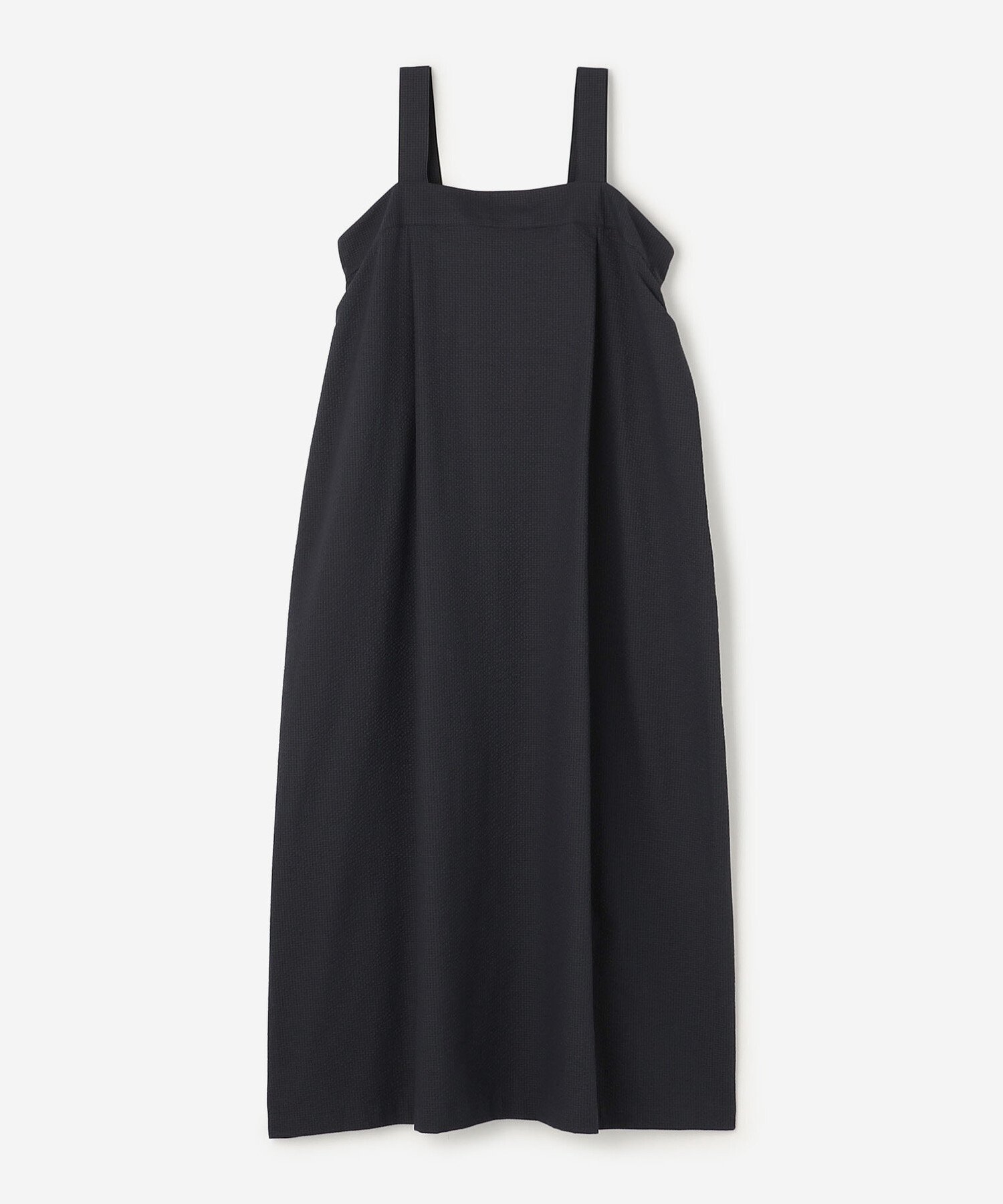 【ビショップ/Bshop】のサッカー アジャストワンピース WOMEN インテリア・キッズ・メンズ・レディースファッション・服の通販 founy(ファウニー) 　ファッション　Fashion　レディースファッション　Fashion for Women　ワンピース　Dresses　ギンガム　Gingham, Gingham Fabric　サッカー　Seersucker, Summer Fabric　チェック　Check, Plaid, Tartan　フランス　France, French　ボーダー　Border, Stripe　ポケット　Pocket, Pocket Detail　無地　Plain, Solid Color　NAVY系1|ID: prp329100004977369 ipo3291000000037305019