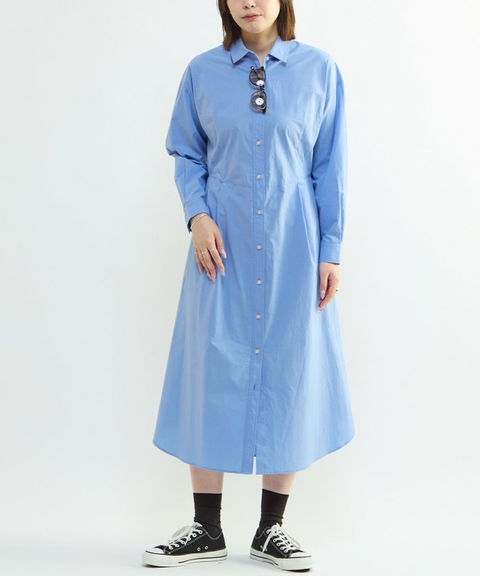 【コンバーストウキョウ/CONVERSE TOKYO】のBUSTIER SET FLARE SHIRT DRESS インテリア・キッズ・メンズ・レディースファッション・服の通販 founy(ファウニー) https://founy.com/ ファッション Fashion レディースファッション Fashion for Women トップス・カットソー Cut & Sew Tops シャツ・ブラウス・オフィスカジュアル Elegant Blouses & Button-Ups ビスチェ Bustiers & Corset Tops / Layered Bustier Style ワンピース Dresses フォーマル・パーティードレス・結婚式用ドレス Elegant & Casual Dresses カットソー Cut and Sewn Top シンプル Simple, Minimal デニム Denim, Jeans Material ビスチェ Bustier, Corset Top フレア Flare, Flared ポケット Pocket, Pocket Detail |ID: prp329100004977387 ipo3291000000037305076