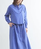 【コンバーストウキョウ/CONVERSE TOKYO】のBUSTIER SET FLARE SHIRT DRESS ブルー系その他|ID: prp329100004977387 ipo3291000000037305078