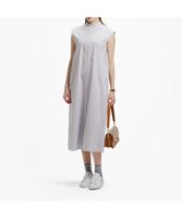 【ラコステ/LACOSTE】のAラインノースリーブシャツドレス / ミモレ丈シャツワンピース 大人の最旬トレンドファッション＆コーディネート founy(ファウニー) ファッション Fashion レディースファッション Fashion for Women ワンピース Dresses フォーマル・パーティードレス・結婚式用ドレス Elegant & Casual Dresses シャツワンピース / 1枚で着映えコーデ Shirt Dresses ギャザー Gathered, Ruffled ストレッチ Stretch, Stretchy Fabric タイプライター Typewriter Fabric, Crisp Cotton フェミニン Feminine, Girly |ID:prp329100004977390