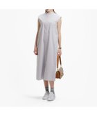 【ラコステ/LACOSTE】のAラインノースリーブシャツドレス / ミモレ丈シャツワンピース 大人の最旬トレンドファッション＆コーディネート founy(ファウニー) ファッション Fashion レディースファッション Fashion for Women ワンピース Dresses フォーマル・パーティードレス・結婚式用ドレス Elegant & Casual Dresses シャツワンピース / 1枚で着映えコーデ Shirt Dresses ギャザー Gathered, Ruffled ストレッチ Stretch, Stretchy Fabric タイプライター Typewriter Fabric, Crisp Cotton フェミニン Feminine, Girly thumbnail ライトグレー|ID: prp329100004977390 ipo3291000000037305088