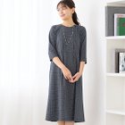 【ロブジェ/LOBJIE】の【洗える・清涼快適素材】Breeze Coolワンピース ダークブルー|ID: prp329100004977394 ipo3291000000037305100