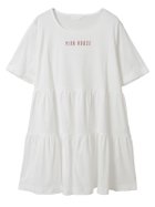 【ピンクハウス/PINK HOUSE】のロゴプリントチュニックカットソー 大人の最旬トレンドファッション＆コーディネート founy(ファウニー) ファッション Fashion レディースファッション Fashion for Women トップス・カットソー Cut & Sew Tops カットソー・ベーシックTシャツ Cut-and-Sewn Tops / Stretch Tees & Basics シルケット Silket, Silky Cotton フロント Front, Front Design プリント Print, Printed Pattern ワンポイント One Point, Statement Accent thumbnail アイボリー|ID: prp329100004977408 ipo3291000000037305150