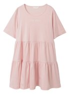 【ピンクハウス/PINK HOUSE】のロゴプリントチュニックカットソー 大人の最旬トレンドファッション＆コーディネート founy(ファウニー) ファッション Fashion レディースファッション Fashion for Women トップス・カットソー Cut & Sew Tops カットソー・ベーシックTシャツ Cut-and-Sewn Tops / Stretch Tees & Basics シルケット Silket, Silky Cotton フロント Front, Front Design プリント Print, Printed Pattern ワンポイント One Point, Statement Accent thumbnail ピンク|ID: prp329100004977408 ipo3291000000037305151