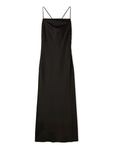 【スナイデル/SNIDEL】のハンマーサテンキャミワンピース インテリア・キッズ・メンズ・レディースファッション・服の通販 founy(ファウニー) 　ファッション　Fashion　レディースファッション　Fashion for Women　ワンピース　Dresses　キャミソールワンピース　Camisole Dresses　おすすめ　Recommended / Our Picks　ウェーブ　Wavy Pattern　オケージョン　Occasion Wear　キャミワンピース　Cami Dress, Slip Dress　サテン　Satin, Glossy Fabric　ストレート　Straight, Straight Cut　スマート　Smart, Elegant　フロント　Front, Front Design　エレガント 上品　Elegant　BLK[009]|ID: prp329100004977418 ipo3291000000037305194