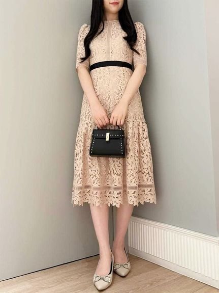 【セルフォード/CELFORD】のレースワンピース 大人の最旬トレンドファッション＆コーディネート founy(ファウニー) 　ファッション　Fashion　レディースファッション　Fashion for Women　ワンピース　Dresses　スマート　Smart, Elegant　フラワー　Flower, Floral　モチーフ　Motif, Design Theme　レース　Lace, Lace Fabric　エレガント 上品　Elegant　定番　Standard, Basic Item　 other-1|ID: prp329100004977420 ipo3291000000037305200