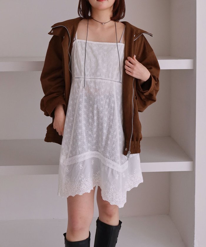 【アルシーヴ/archives】のイレヘムスカラップミニキャミワンピース インテリア・キッズ・メンズ・レディースファッション・服の通販 founy(ファウニー) https://founy.com/ ファッション Fashion レディースファッション Fashion for Women ワンピース Dresses キャミソールワンピース Camisole Dresses おすすめ Recommended / Our Picks インナー Innerwear カットソー Cut and Sewn Top シンプル Simple, Minimal ジャケット Jacket, Outerwear チェック Check, Plaid, Tartan ブルゾン Blouson, Bomber Jacket ペチコート Petticoat, Underskirt ランダム Random, Irregular レース Lace, Lace Fabric 切替 Switching, Contrast Panel 春 Spring |ID: prp329100004977442 ipo3291000000037305279