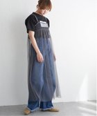 【ノッチ/notch】のチュールレースキャミワンピース 大人の最旬トレンドファッション＆コーディネート founy(ファウニー) ファッション Fashion レディースファッション Fashion for Women ワンピース Dresses キャミソールワンピース Camisole Dresses キャミワンピース Cami Dress, Slip Dress デニム Denim, Jeans Material ベーシック Basic, Essential ラップ Wrap, Wrap Design リボン Ribbon, Bow レース Lace, Lace Fabric thumbnail チャコール|ID: prp329100004977444 ipo3291000000037305288