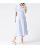 【ミッシュマッシュ/MISCH MASCH】のサイドプリーツテーラーワンピース MM627406 ブルー|ID: prp329100004977446 ipo3291000000037305293