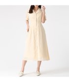 【ミッシュマッシュ/MISCH MASCH】のサイドプリーツテーラーワンピース MM627406 イエロー|ID: prp329100004977446 ipo3291000000037305294
