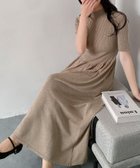 【リバーフィールド アンド コー/RIVER FIELD & Co】のハイネック ニット ロングワンピース 大人の最旬トレンドファッション＆コーディネート founy(ファウニー) ファッション Fashion レディースファッション Fashion for Women ワンピース Dresses ギャザー Gathered, Ruffled ジャケット Jacket, Outerwear ハイネック High Neck, Mock Neck フレア Flare, Flared ボトルネック Bottle Neck, Mock Neck 半袖 Short Sleeve, Half Sleeve ロング Long, Long-Length 再入荷 Restock / Back in Stock thumbnail BE|ID: prp329100004977449 ipo3291000000037305301
