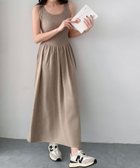 【リバーフィールド アンド コー/RIVER FIELD & Co】のノースリーブ ウエスト切替 マキシワンピース 大人の最旬トレンドファッション＆コーディネート founy(ファウニー) ファッション Fashion レディースファッション Fashion for Women ワンピース Dresses マキシ丈ワンピース・ロングドレス Maxi Dresses / Long One-Pieces ギャザー Gathered, Ruffled 切替 Switching, Contrast Panel ノースリーブ Sleeveless, No-Sleeve フレア Flare, Flared マキシ Maxi, Full Length リラックス Relax, Relaxed Fit 再入荷 Restock / Back in Stock thumbnail BE|ID: prp329100004977451 ipo3291000000037305309
