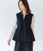【リフレクト/Reflect】の【単品使い◎】ペプラムベスト+リラクシーパンツセット 大人の最旬トレンドファッション＆コーディネート founy(ファウニー) ファッション Fashion レディースファッション Fashion for Women アウター Coat / Outerwear Collection おすすめ Recommended / Our Picks インナー Innerwear クール Cool, Chic ショート Short, Short Length スマート Smart, Elegant セットアップ Set-Up, Coordinated Outfit ベスト Vest, Waistcoat ペプラム Peplum, Flared Hem ポケット Pocket, Pocket Detail ビジネス 仕事 通勤 Business / Work / Commuting thumbnail ネイビー|ID: prp329100004977454 ipo3291000000037305321