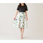 【ローズティアラ/Rose Tiara】のクラシカルローズコンビワンピース ブラック|ID: prp329100004977459 ipo3291000000037305338