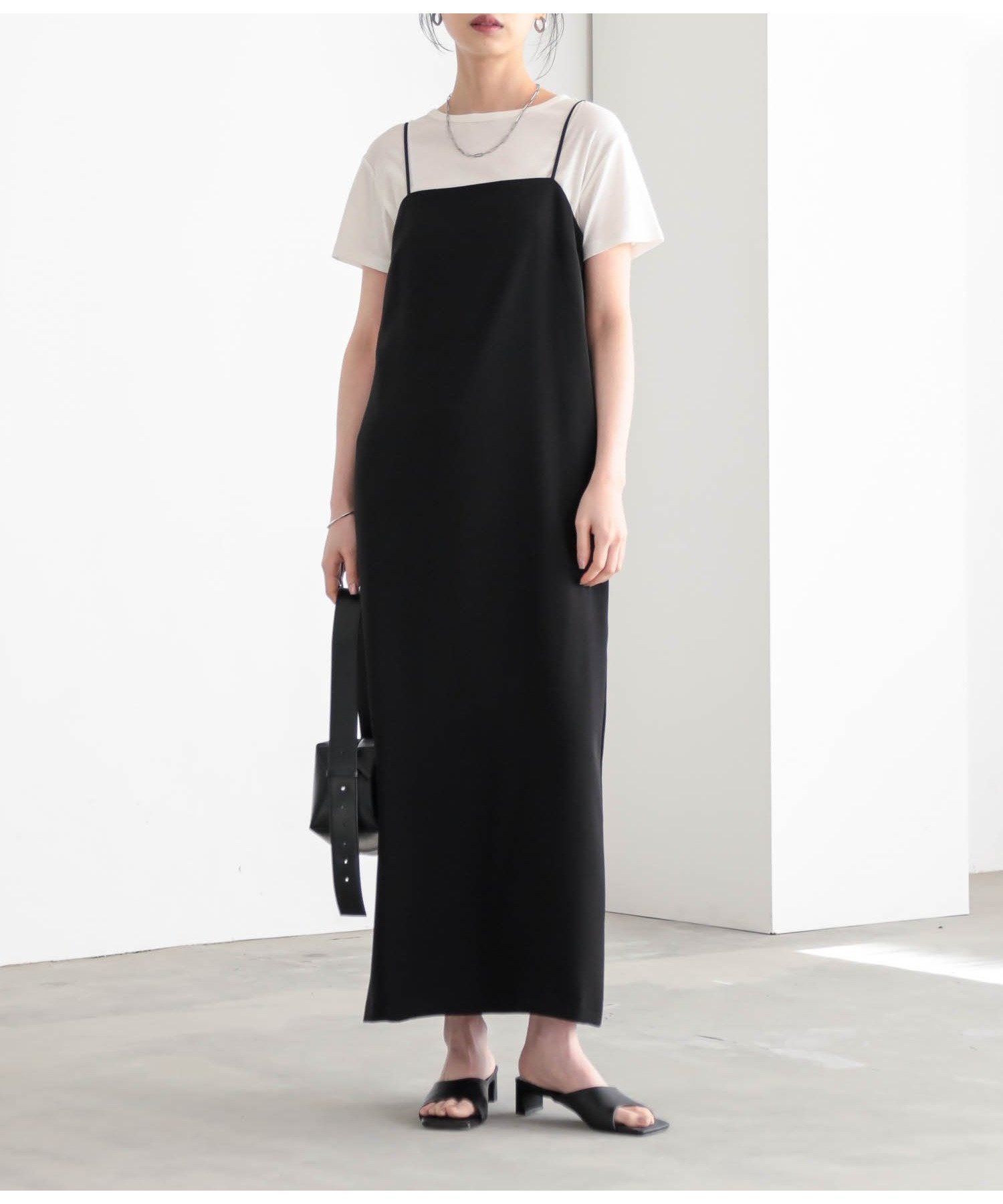 【その他のブランド/Other】のダブルクロスキャミワンピ 大人の最旬トレンドファッション＆コーディネート founy(ファウニー) 　ファッション　Fashion　レディースファッション　Fashion for Women　ワンピース　Dresses　キャミソールワンピース　Camisole Dresses　なめらか　Smooth, Silky Texture　キャミワンピース　Cami Dress, Slip Dress　ストレート　Straight, Straight Cut　ダブル　Double, Double-Breasted　 other-1|ID: prp329100004977479 ipo3291000000037305400