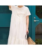 【フリークスストア/FREAK'S STORE】のインド ドッキング Tシャツワンピース/ティアードワンピース/楽ちんワンピース 全5色 大人の最旬トレンドファッション＆コーディネート founy(ファウニー) ファッション Fashion レディースファッション Fashion for Women ワンピース Dresses シャツワンピース / 1枚で着映えコーデ Shirt Dresses 2026年 2026 2026春夏・S/S Spring/Summer 2026 SS26 インド Indian Textile シンプル Simple, Minimal ティアードワンピース Tiered Dress, Flared Dress ドッキング Docking, Mixed Material フェミニン Feminine, Girly フレア Flare, Flared 切替 Switching, Contrast Panel 夏 Summer S/S・春夏 SS, Spring/Summer, Warm Season 楽ちん Easy Fit, Comfortable thumbnail オフホワイト|ID: prp329100004977488 ipo3291000000037305435