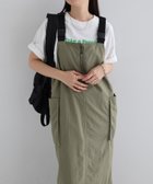 【アンドミー/andme】の接触冷感 UVカット(UPF50+) 撥水加工 ナイロン ワンピース ANME アンメ 大人の最旬トレンドファッション＆コーディネート founy(ファウニー) ファッション Fashion レディースファッション Fashion for Women ワンピース Dresses キャップ Cap, Baseball Cap ショーツ Shorts, Short Pants ジップ Zip, Zipper ジャケット Jacket, Outerwear ストール Stole, Wrap スリット Slit, Slit Detail フロント Front, Front Design ポケット Pocket, Pocket Detail ラップ Wrap, Wrap Design ロング Long, Long-Length おすすめ Recommended / Our Picks thumbnail ライトカーキ|ID: prp329100004977489 ipo3291000000037305446